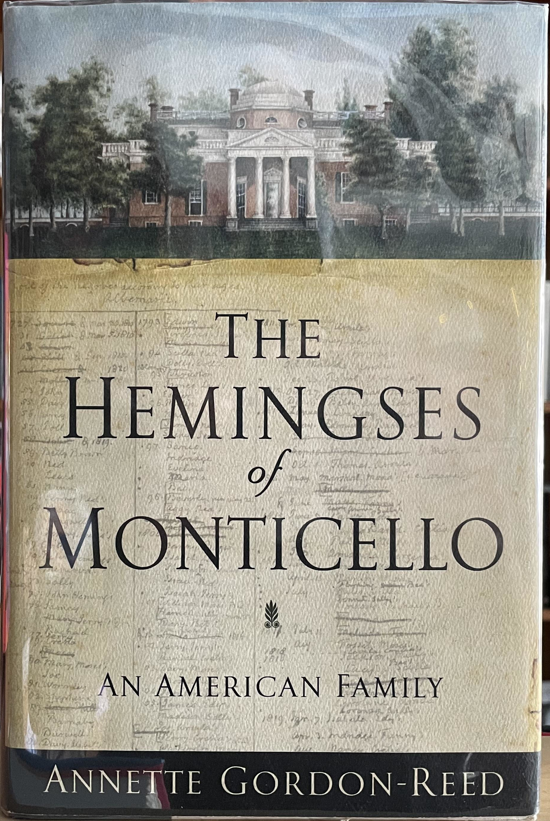 Annette Gordon-Reed: The Hemingses of Monticello (Hardcover, 2008, W.W. Norton & Company)